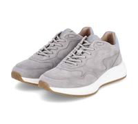 Salamander Damen Low Sneaker Hellgrau Rauleder, Größe:38, Farbauswahl:grau