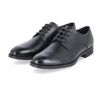 Schnürschuh SALAMANDER, Herren, Gr. 42, schwarz, Glattleder, Schuhe Schnürschuh, Anzugschuh, Businessschuh, Festtagsschuh mit Blockabsatz (93864115-42) schwarz