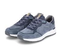 Salamander Herren Low Sneaker Dunkelblau Rauleder, Größe:41, Farbauswahl:blau