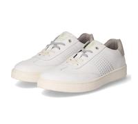 Salamander Herren Low Sneaker Weiß Glattleder, Größe:43, Farbauswahl:weiß