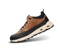 Salamander Herren Schnürstiefel, Schnürstiefel aus Leder, cognac, 45 EU