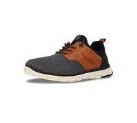 Salamander Herren Slipper, Männer Slip On,Mokassins,Halbschuhe,Slip-ons,Slides,Schlupfschuhe,schluepfschuhe,Dark Grey/Cognac (1163),45 EU/EU UK