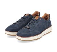 Salamander Low Sneaker Blau - Gr. 42 - Leder und Textil
