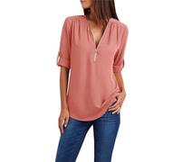Sale Angebote Angebote Damen Damen Bluse Elegant V-Ausschnitt Hemden Longshirt Damen Elegant Silvester Kleidung Damen T Shirt Damen Loose Fit Spagetti Top Sale Angebote Top Damen Sale