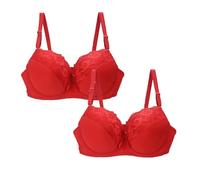 Sale Angebote BH Angebot Damen Push Up BH Mit Blumen Spitze Schalen BH Elegant Vollschalen Bequem Große Brüste Bra Komfort Klassische BHS Mein Bestellung