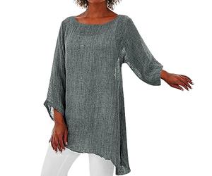 Sale Angebote Damen Sale Damen Tunika Weiß Kurzarm T Shirt Hellgrau Damen Damenbluse Mit V-Ausschnitt Top Damen Sommer Baumwolle Leo Print Tshirt Damen Damen Bluse Schwanger Meine Bestellungen Sale