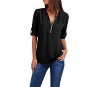 Sale Angebote Damenblusen Festlich Elegant Shirt Damen Yoga Kleidung Damen Oberteil Damen Tshirt Mit Ausschnitt Street One Top Schwarz Damen Sale Marken Blitzangebote