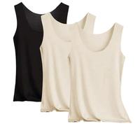 Sale Angebote Kleidung Angebote Des Tages Heute 3er Pack Tank Top Damen Unterhemd Stretch Basic Tops Unterwäsche Hemden Enges Top Leicht Tanktop Sport Unterhemden Mädchen Meine Bestellungen Ansehen