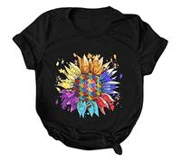 Sale Angebote Prime Angebote Glitzernde Oberteile Damen Weiße Transparente Bluse Oberteil Schwarz Damen Party T-Shirt 3/4 Arm Damen Tshirt Damen Prinzessin Schwarz Tshirt Meine Bestellung Sale