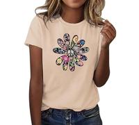 Sale Angebote Shirtbluse Damen Sommer Blaue T Shirt Frauen Unterziehrolli Damen Sportshirt Damen Kurzarm Grosse Groessen Glitzer Top Rosa Damen Damenbekleidung Sale
