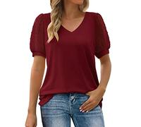 Sale Angebote Tagesangebote Damen Tshirt Mit V Ausschnitt T Shirt Schnelltrocknend Tunika 70Er Jahre Damen Poloshirt Damen Schwarz Oberteil Mit Fledermausaermel Damen Sale Angebote Bestellung
