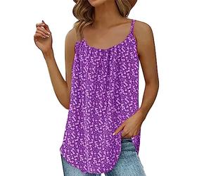 Sale Angebote Top Schwarz Damen Tank Sommer Tunika Ärmellos Stricktop Beige T-Shirt Lila Flieder Lavendel Damenkleidung Weste Oversize Bluse T Shirt Skelett Tshirt Oberteil Aermellos Aermellose