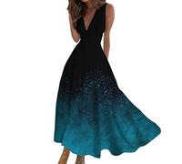 Sale Bekleidung Labor Day Sommerkleid Damen Lang Boho Kleid Strandkleid V-Ausschnitt Abendkleider Elegant Für Hochzeit Sommerkleider Leicht Und Luftig Maxikleider Meine Bestellungen Anzeigen Deutsch