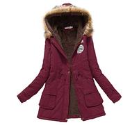 Sale Damen, Mäntel Damen Sale, Jacke Damen Winter Elegant Warmer Verdickter Damenmantel Warmer Trendiger Mit Gefütterter Schlanker Modischer Schneemantel Mit Kapuze Anorak Damen, Angebote Klamotten