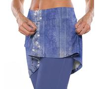 Sale Damen Meine Bestellung Damen Sport Leggings Mit Rock, Sportrock Damen Mit Hose, 2 In 1 Tennisrock Rock Mit Hose Lange Sporthose Sportleggings Must Haves Damen Angebote