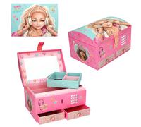 % SALE %: DEPESCHE® TOPModel Großes Schmuckkästchen mit Code und Sound Musik (Pink)
