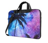 Salelf Starry Sky Tropical Night for 360 Protection Laptop Bag for 13-15.6 Inch, Business Messenger Aktentasche