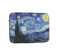 Salelf The Starry Night Laptophülle für 10-17 Zoll MacBook Air/Pro, Dell, HP, stoßfest, wasserabweisend, Schutzhülle für Schule und Reisen