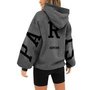 Sales Today Clearance Prime Only Sweatjacke Mit Muster Zip Pullover Damen Schwarz Sweatshirt Damen Grün Pullover Teenager Maedchen Sweatshirt Damen Neon Oversize Hoody Damen