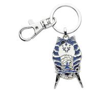 SalesOne Star Wars Ahsoka Layered Keychain: Offizielles Lizenzprodukt Lucasfilm Disney+ Schlüsselanhänger, 4,5 cm, mehrfarbig, One size