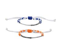 SalesOne Star Wars Ahsoka Lichtschwerter Paracord-Armband-Set - Star Wars Geschenke - Star Wars Merchandise, Einheitsgröße, Metall, Kein edelstein