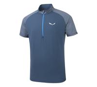 Salewa - Agner Climb Half-Zip Tee (Herren) limelight 46/S