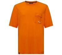 Salewa - Agner Hemp/DST T-Shirt - T-Shirt, Gr. M 48, orange (Turmeric)