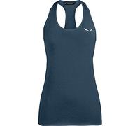 SALEWA Agner Hybrid Dry W Tank T-Shirt für Damen, Damen, Unterhemd, 00-0000027705, Blau (Navy Blazer Melange), 36