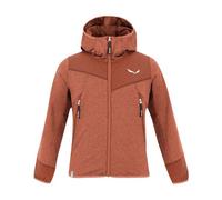 Salewa Agner Melange - Fleecejacke mit Kapuze - Kinder Brown 104
