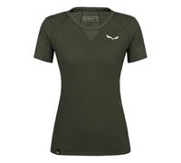 Salewa Agner Alpine Merino Kurzarm-t-shirt S Dark Olive