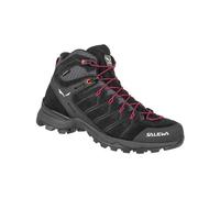 salewa alp mate mid wp wanderschuhe schwarz damen