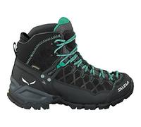 Salewa WS Alp Trainer Mid Gore-TEX Damen Trekking- & Wanderstiefel, Schwarz (Black Out/Agata), 43 EU