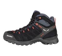 Salewa - Alp Mate Mid WP - Wanderschuhe, Gr. 44.5, schwarz (BlackOut/FluoOrange)