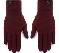 Salewa Cristallo Merino Handschuhe Damen, Rot, 8/L