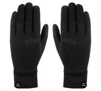 Salewa Cristallo Liner Handschuhe, hautfreundliche Merinowolle, Größe XS, Schwarz