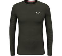 Salewa Cristallo Warm AMR Herren Longsleeves oliv Größe XXL Trekking Hautfreundlich Merinowolle