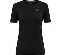 Salewa Damen Cristallo Warm AMR T-Shirt (Größe L, schwarz)