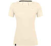 Salewa - Women's Agner AM - Merinoshirt, Gr. XS 34, weiß/beige (Oatmeal)