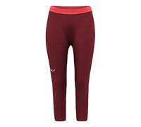 Salewa Damen Cristallo Warm Amr W 3/4tight. 3/4 Pant, Syrah, XS EU