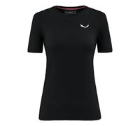 Salewa Damen Cristallo Warm Amr W T-srt. Shortsleeve Tee, Black Out, M EU