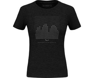 Salewa Damen Eagle Dotted MTN AM T-Shirt (Größe XS, schwarz)