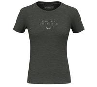 Salewa T-Shirt Eagle Eitd Alpine Merino – Größe L, Dunkeloliv