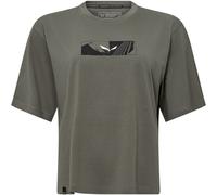 Eagle Hybrid Loose T-Shirt W, T-Shirt, Damen - Salewa 5A50-faded green IT 48 / DE 42