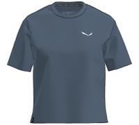 Salewa Damen T-Shirt Eagle Loose W – Funktionsshirt mit Tencel Lyocell – Java Blue, Gr. 42