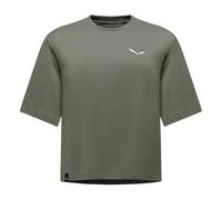 Salewa - Women's Eagle Loose T-Shirt - Funktionsshirt, Gr. S 36, oliv (FadedGreen)