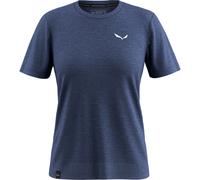 Salewa Eagle Minilogo Merino Kurzarm-t-shirt S Dark Denim