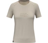 Salewa Eagle Poem Dry T-Shirt Women, Oatmeal, S