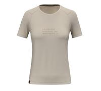 Salewa Eagle Poem Dry T-Shirt Women, Oatmeal, S