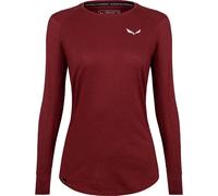 Salewa Damen Lavaredo Hemp Longsleeve (Größe XL, rot)