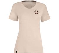 Salewa Damen Lavaredo Hemp Print T-Shirt (Größe S, beige)